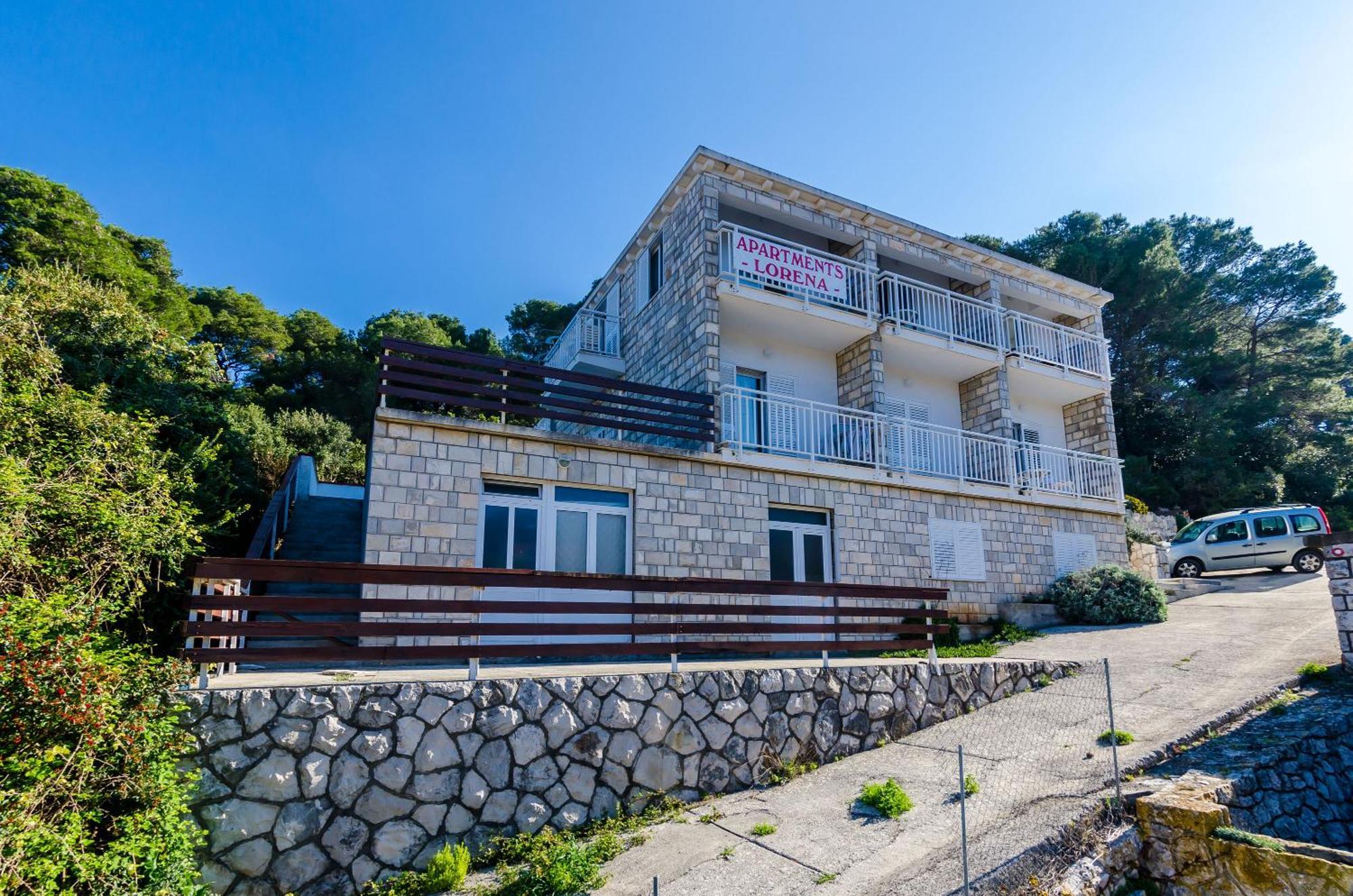 Apartments Lorena Mljet ポメナ エクステリア 写真